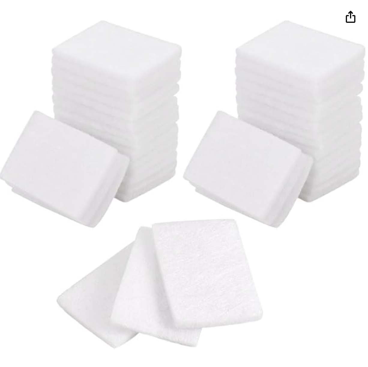 Photo of stacks of aromatherapy pads Aromatherapy pads