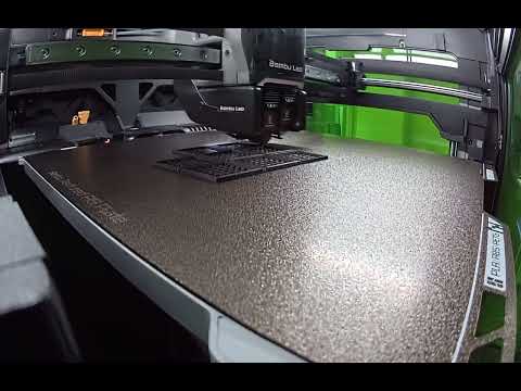 Time lapse video of the Pad Holders 3D printing Pad holder