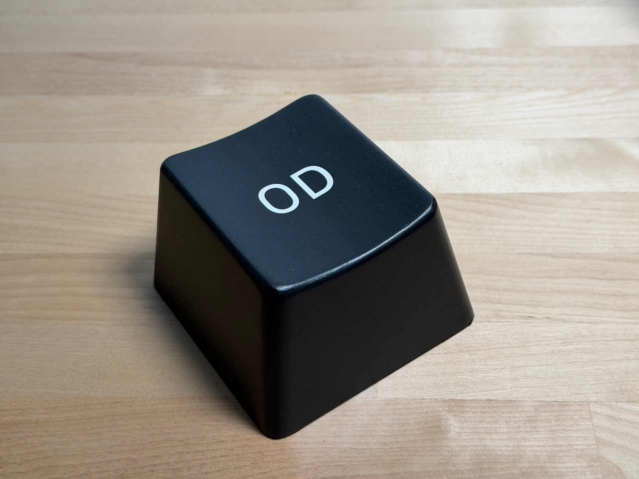 Finished keycap 3D Print